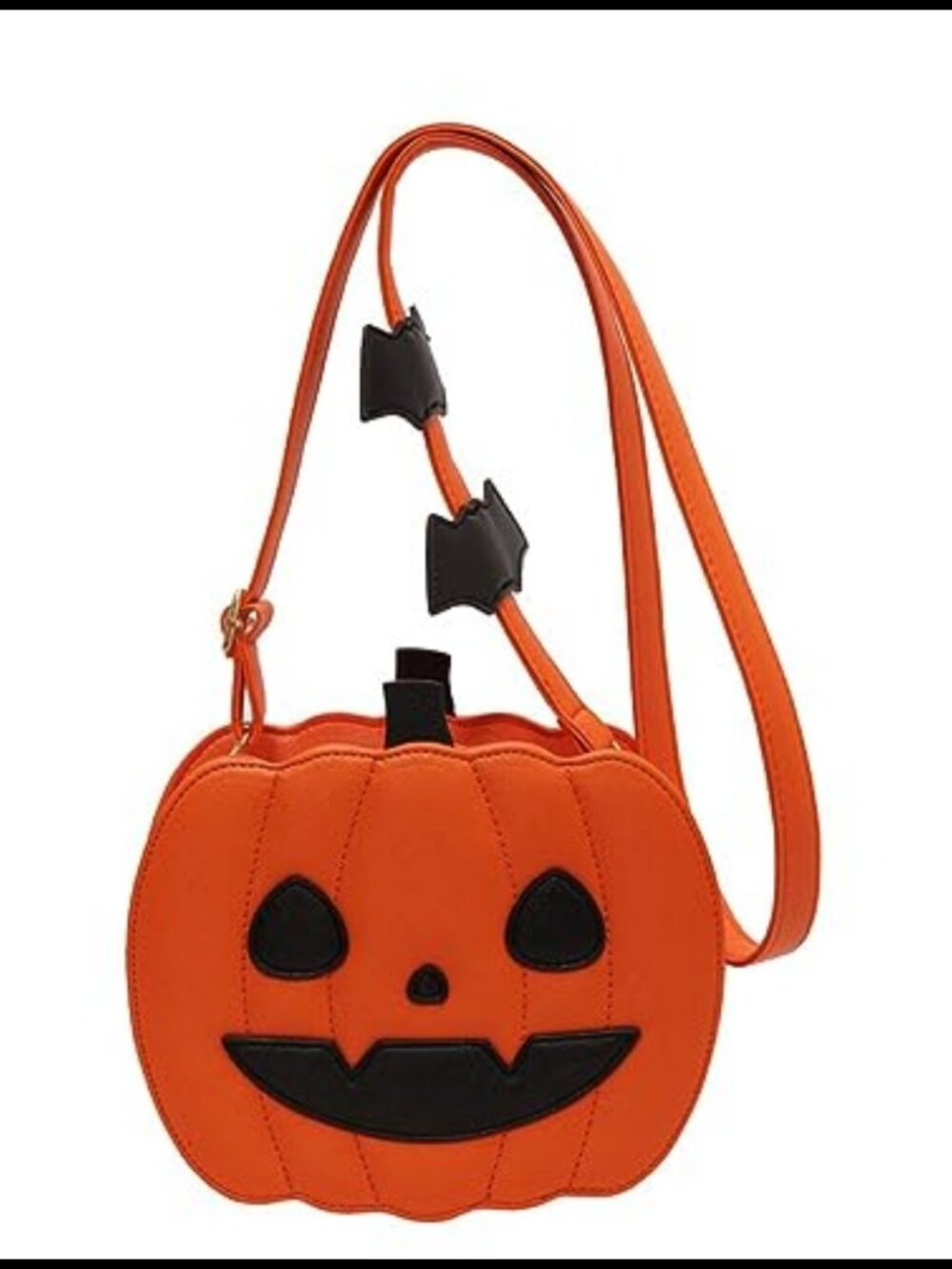 Spooky Pumpkin Crossbody Bag Halloween Sling Purse Women